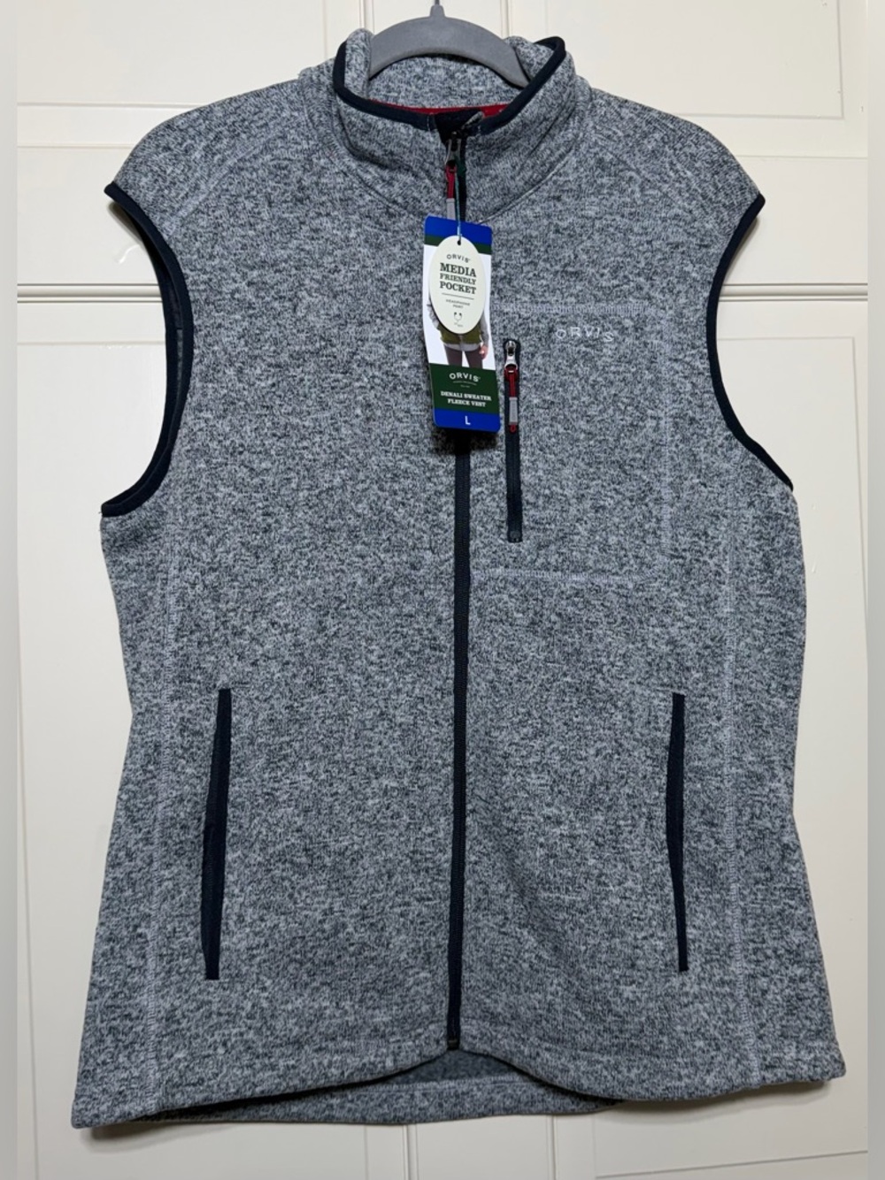 Orvis Denali Sweater Fleece Vest NWT